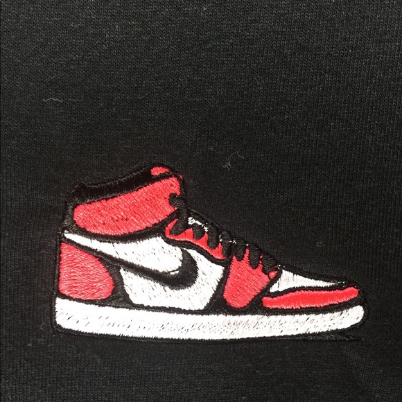 Jordan 1 embroidered T-Shirt - Picture 3 of 3